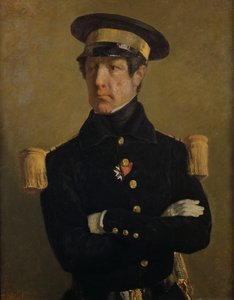 Pierre Claude Aimable Gachot, Marineleutnant, ca. 1845